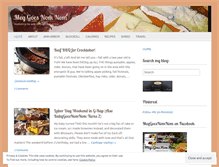Tablet Screenshot of meggoesnomnom.com